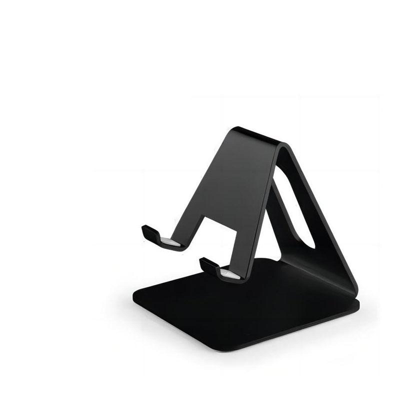 

Алюминиевая настольная подставка для планшетов и телефонов чёрный