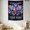 Name Custom Gundam Wall Tapestry Aesthetic Wall Hanging Printed Fabric Blanket Decorative Tapestries for Bedroom Living Room Home Decor
