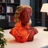 JYL TS/196,New Blazing Maiden Figurine Cracked Soul Red Flame Girl Decorative Figurine