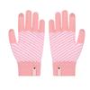 Winter Warm Touchscreen Five-Finger Gloves for Men and Women Fleece-Lined Thickened Knitted Wool Cycling Gloves Fashionable Cold-Weather Protection