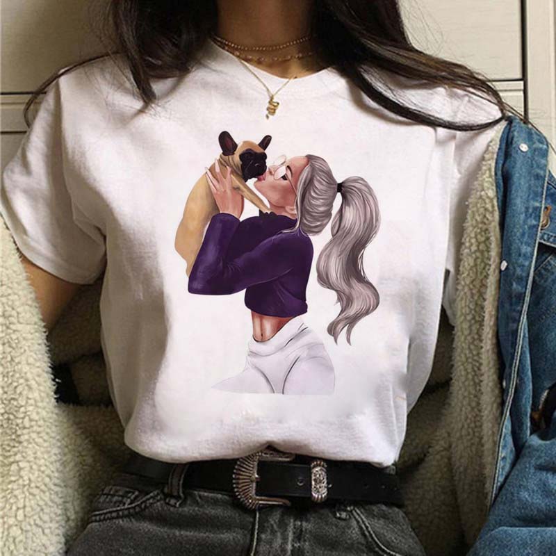 Maycaur camiseta feminina casual nova engraçada mulher negra topo t harajuku 90s moda em torno do pescoço manga curta senhora t camisa roupas