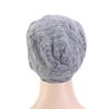 Hat Breathable Dual Color Faux Cashmere Night Sleep Cap for Sleep