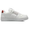 Li Ning Comfortable Slip Resistant Cushioning Abrasion Resistant Breathable Low Top Skateboard Shoes Women's Mist White AGCS392-5