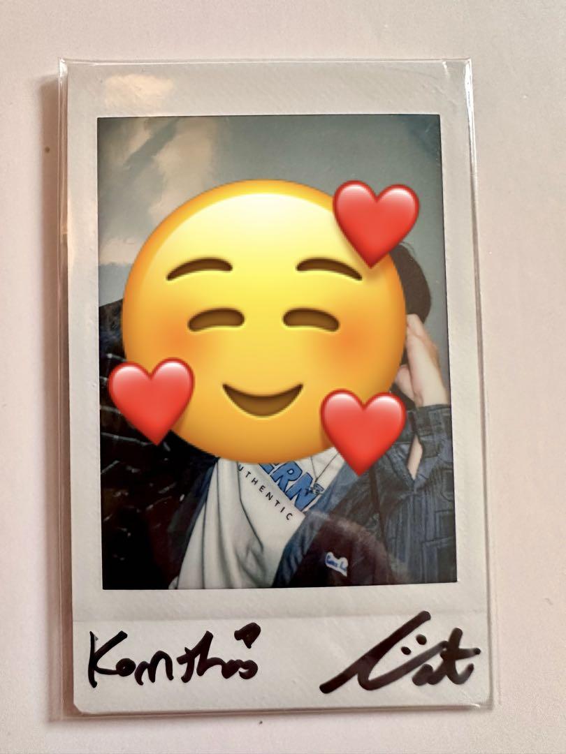 

[Б/У] CUTIEPIE maxnat Фотография Polaroid с автографом