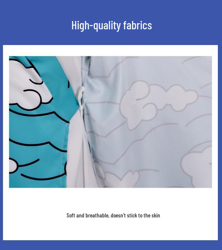 Kids' Cloud-Style Demon Slayer Corps Tanjiro Cosplay Costume