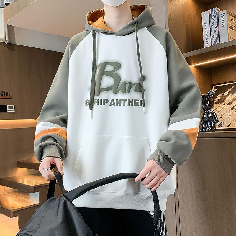 Autumn New Hooded Sweatshirt 12-year-old Boy 13 Middle School Students 14 Loose Top Teenagers Big Children's Jacket