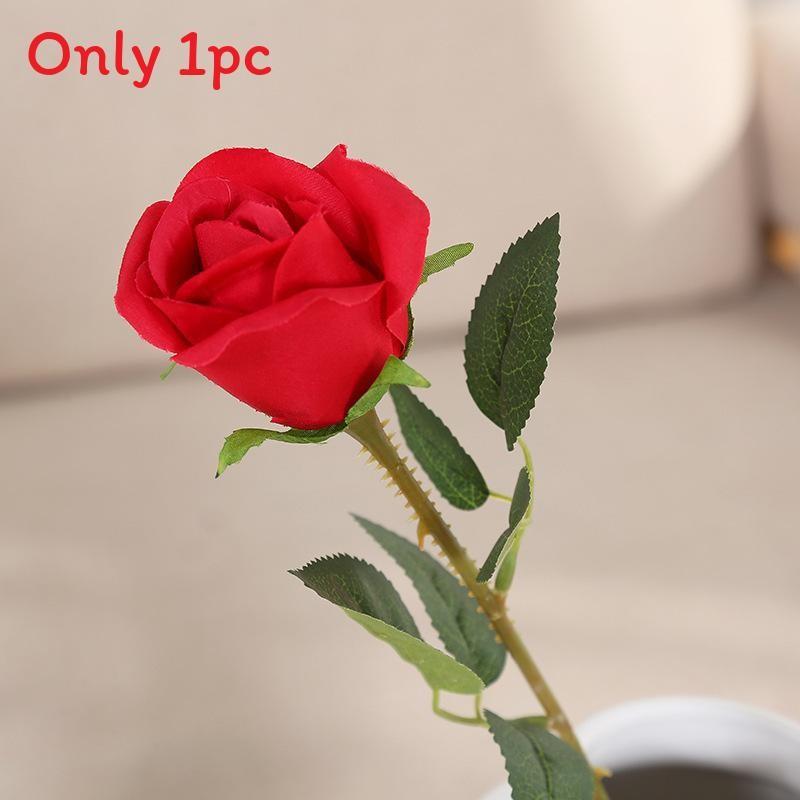 

Artificial Silk Rose Flowers For Wedding Decor Home Styling Photography Use