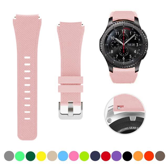 Curea de silicon clasică de 20 mm 22 mm pentru ceas inteligent pentru Xiaomi Watch S1 Pro/Versiune globală Curele de ceas pentru brățară Mi S1 Active/MiBro Color-Lite