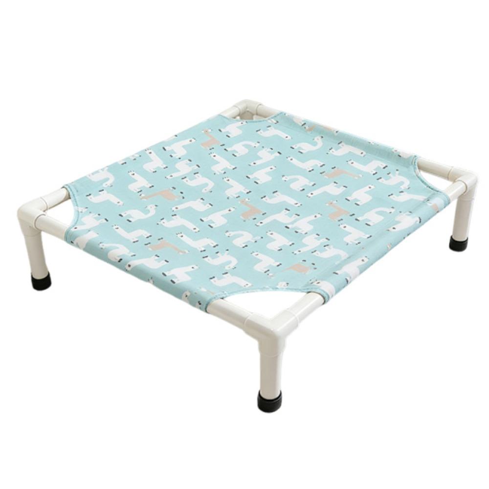 Comfortable Pet Camping Bed Detachable Pet Cool Nest Cat Lounger Cat Elevated Bed  Travel Portable