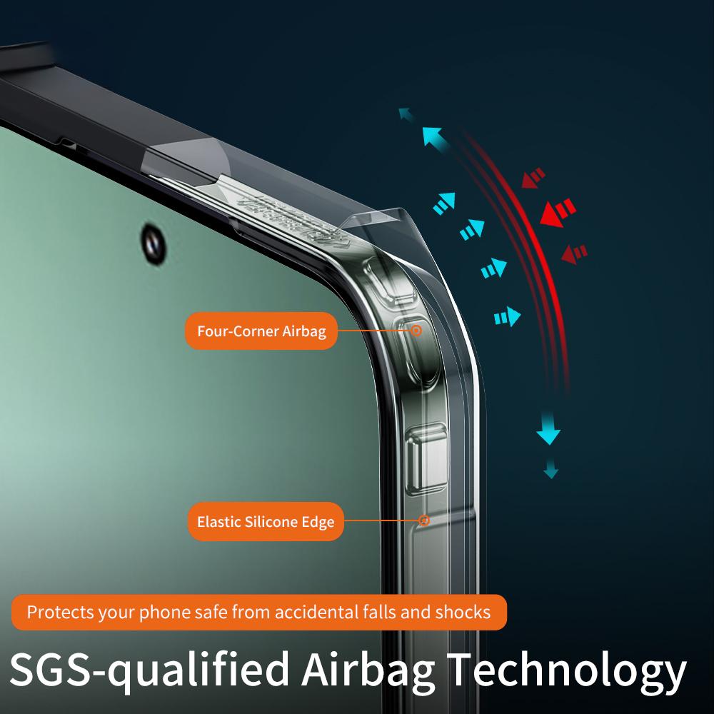 

XUNDD For Xiaomi 15 Pro Case Dropproof TPU+Acrylic Clear Back Phone Cover Style A