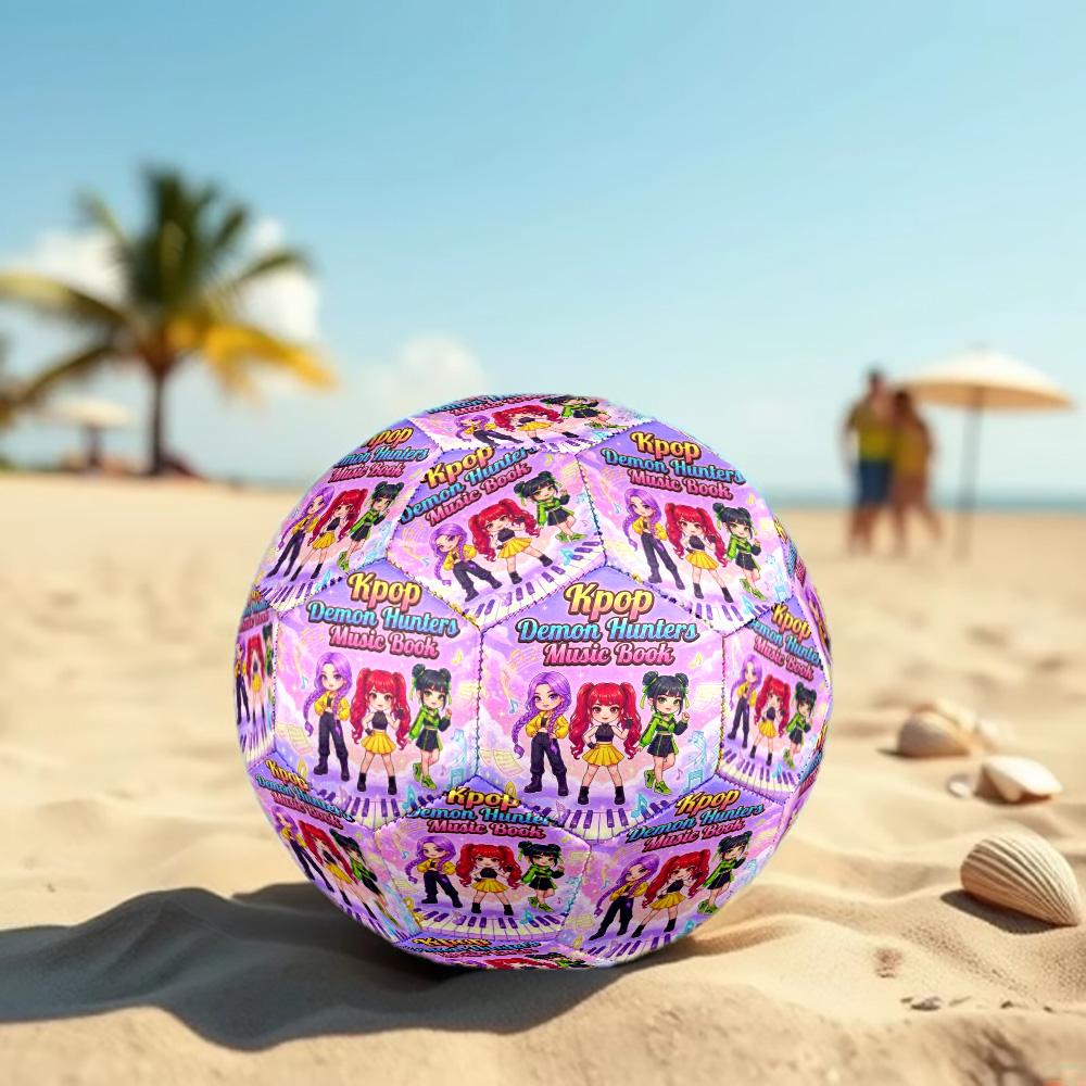 Pallone da Calcio K-pop Taglia 5 Calcio Cucito a Macchina Indoor/Outdoor Allenamento e Partite regalo perfetto per gli appassionati di sport
