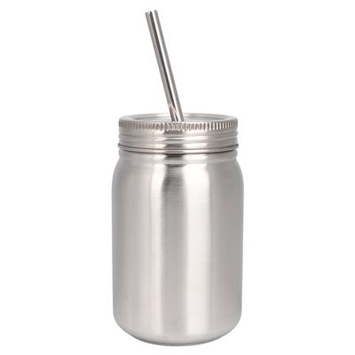Tazza da Casa in Acciaio Inossidabile da 700ml Borraccia da Esterno Tazza Termica con Coperchio Cannuccia
