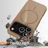 For iPhone 17 Pro Magnetic Case Compatible with MagSafe TPU Phone Back Cover with Lanyard