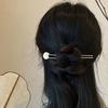 Metal Round Ball Hair Sticks For Women Girl Simple Gold Color Smooth Bead Hair Clips Hair Stick Hair Accessories Jewelry