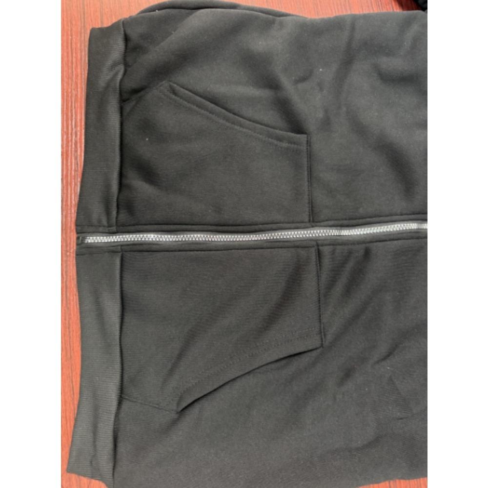 Men's Hooded Zipper Sweatshirt - Loose Fit Street Jacket Zipper Hoodie Warm and Frost Resistant Clothing