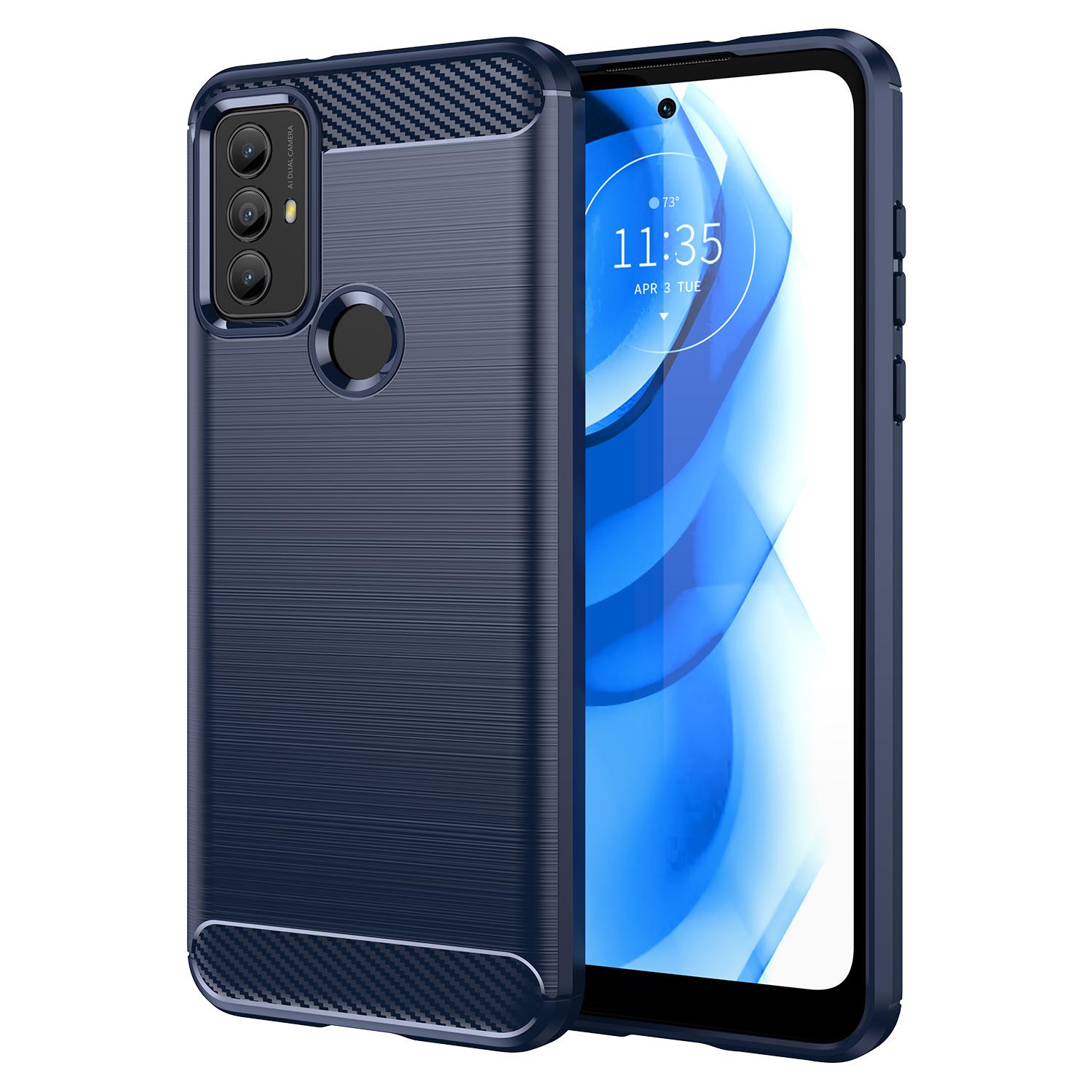 

Чохол для Motorola G Power 2022 Moto G Play 2023 Протиударний матовий захисний чохол для moto g power 2022 М’який силіконовий чохол G Play 2023 синій