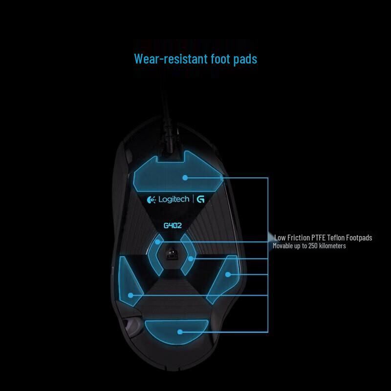 Logitech G402 Wired RGB Gaming Mouse