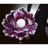 1 Pcs Rich and Noble Peony Brooch Elegance Party Accessories Brooches for Women High End Gold-plated Alloy Chinese Style Ethnic