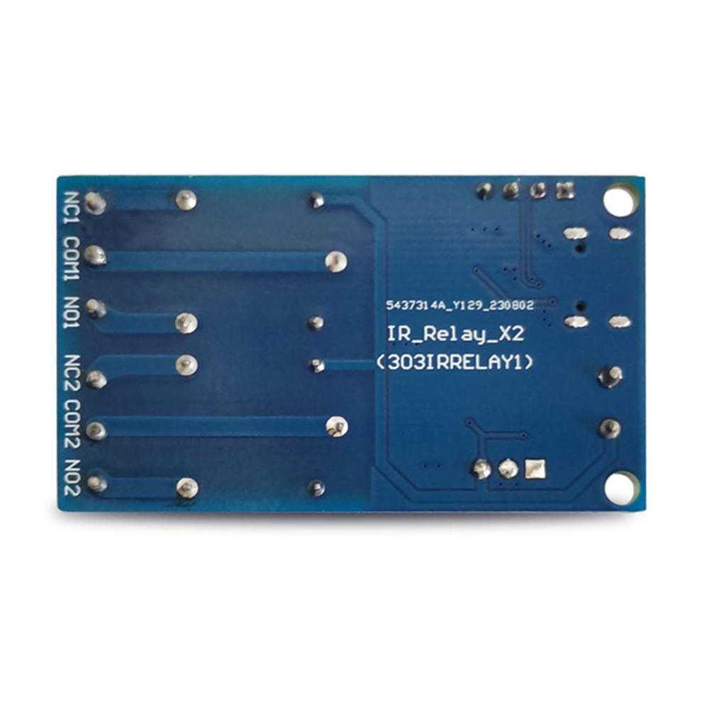 DC 5V Relay Module 2 Channel Type-C USB Wireless Smart Home Remote Control Switch with Infrared Remote Control