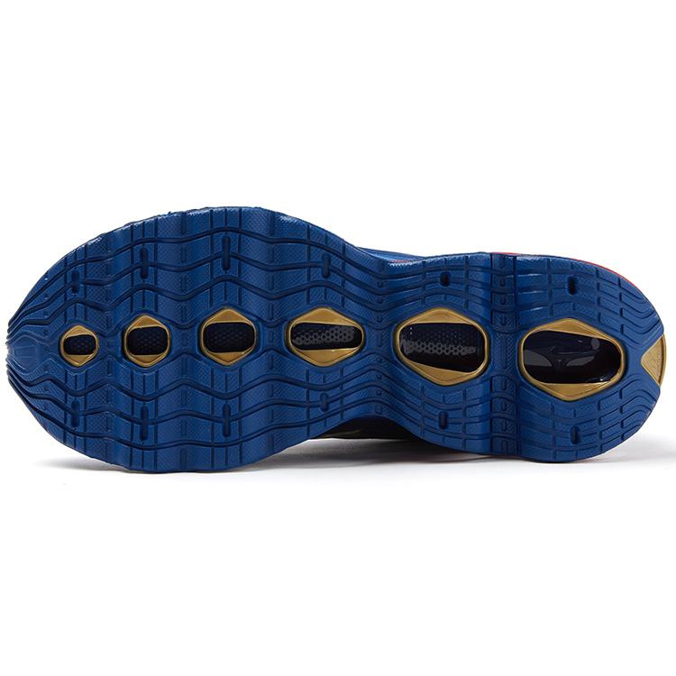 Mizuno Wave Prophecy 12S 'Dark Blue Gold Wine Red' J1GC234906