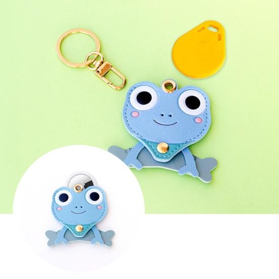 Portachiavi Pendente Rana in Pelle Creativo Portacarte a Forma di Rana Carino Portachiavi Fascino Portatile Anti-Perdita per Borsa Accessori Zaino Scolastico Piccoli Regali