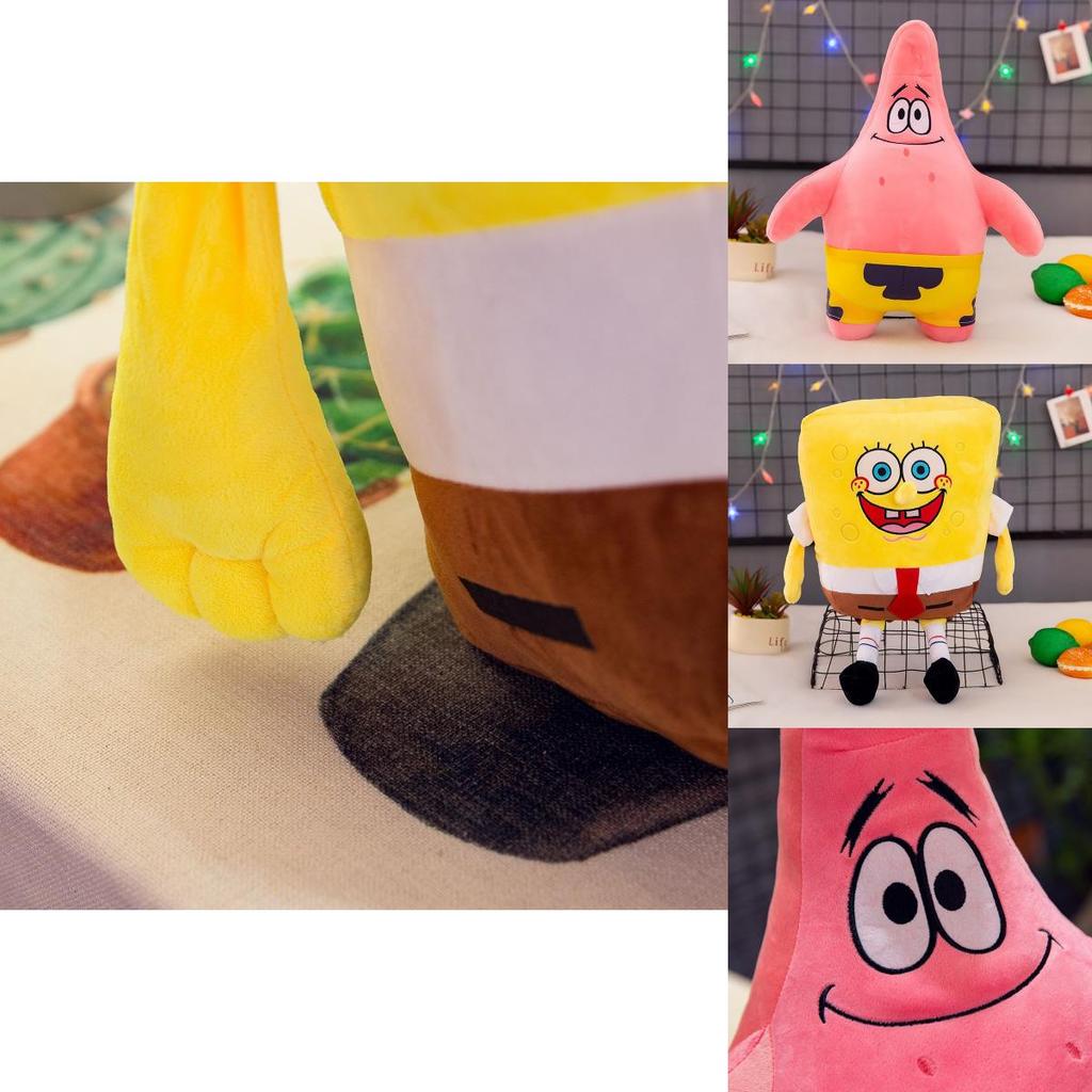 Spongebob Patrick Star Plüschtier Weiche Stoffpuppe Niedliches Kissen Kinder Mädchen Geschenk