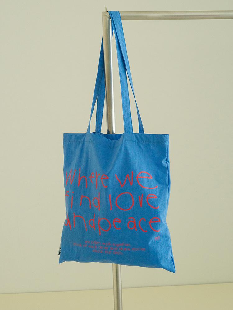 Parrc Color Drawing Eco Bag (Blue)