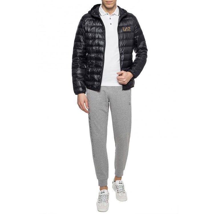 Ea7 EMPORIO ARMANI Logo Print Padded Puffer Jacket 8NPB02-PN29Z-0208