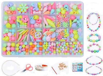 Vytung Beads DIY Accessories Bracelet Bead 24 with Storage Case 4 Toys, Types, (Size Colors)