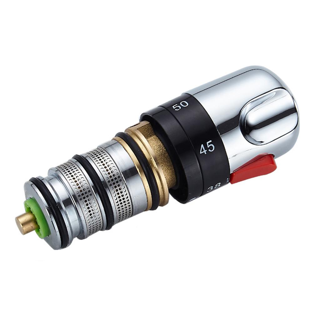 Thermostatic Tap Valve Core Solar Electric Water Heater Mixing Valve Core Shower Mixer Brass Valve Bar Repair Kit Replacement