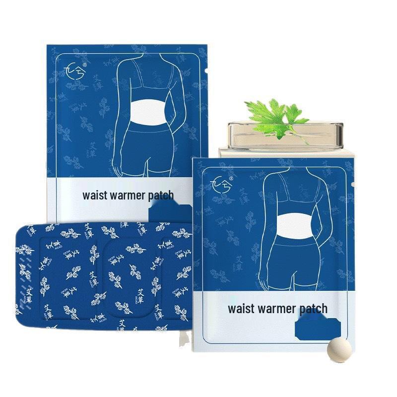 Полынный горячий компресс: Самонагревающийся пластырь для талии и живота для комфорта и поддержки