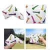 Durable Golf Mallet Putter Head Cover Club Kopfbedeckung Easy to PU Leather for Outdoor Sports
