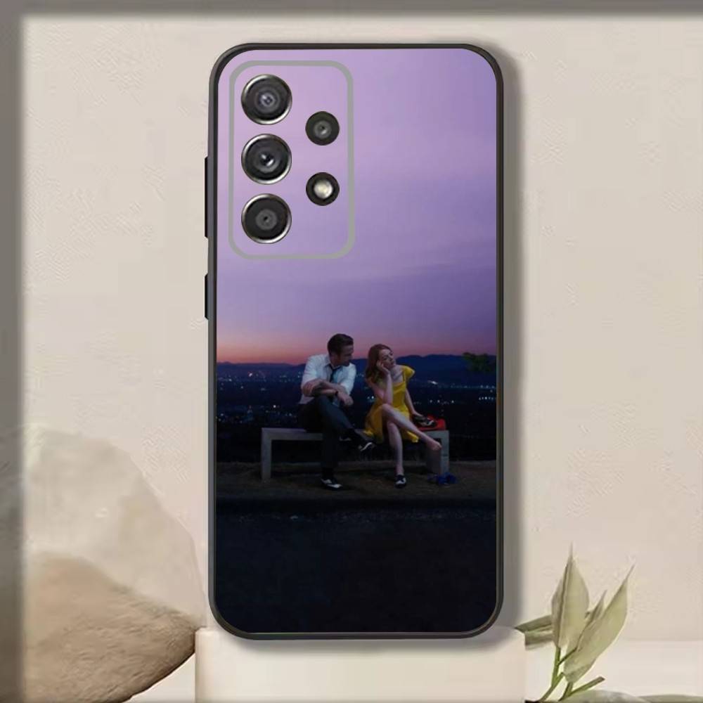 M-Movie L-LaLaLand Phone Case For Samsung S25,S24,S21,S22,S23,S30,Ultra,S20,Plus,Fe,Note,10,9,5G Black Cover