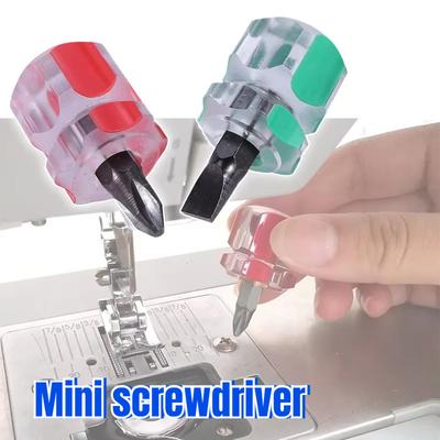 Strumenti di riparazione del parafango dell'auto Cacciavite a taglio per cacciavite Phillips Mini utensile manuale Kit di retrofit per accessori piccoli divisi corti