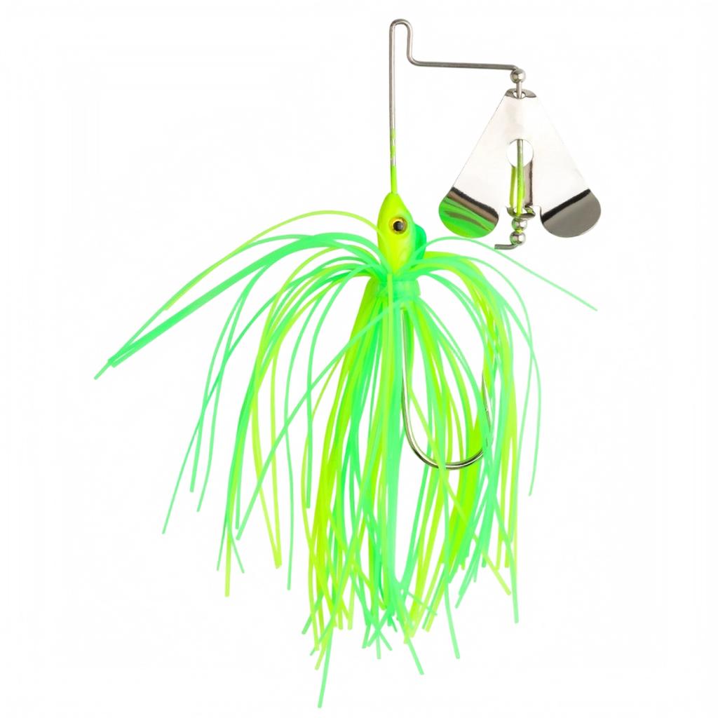 Composite Spinnerbait with Rotating and for Fishing