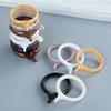 30Pcs Classic Style PP Curtain Rings with Eyelet - Durable, Rust Resistant, Solid Construction for Curtain Rods