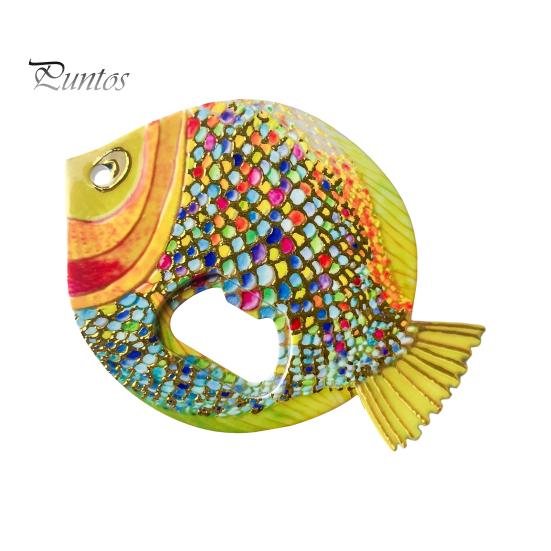 

Открывалка для бутылок в виде рыбы, магнит, винтажный рельефный дизайн, открывалка для бутылок в виде рта рыбы, открывалка для пива на колесах, кухонный гаджет для любителей кемпинга B