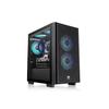 Thermaltake Versa H16 Case PC Micro Tower Vetro Temperato ARGB Nero