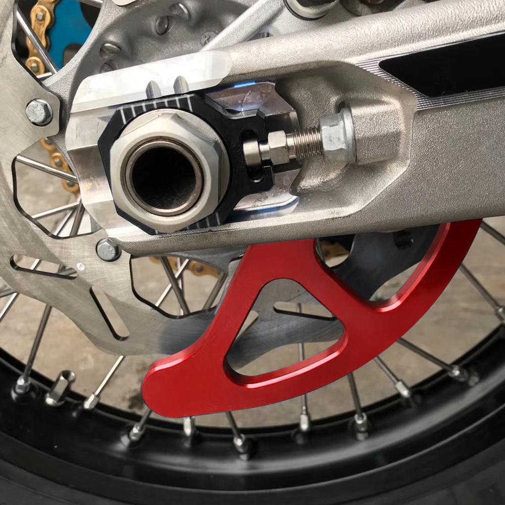 NICECNC For GasGas 2021-2023 EC 300 250 250F 350F Rear Brake Disc Guard For Husqvarna TE 300i 250i FE 350 FE 450 501 2022-2023