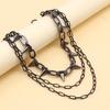 Long Metal Waist Chain Gothicism Waist Belt Punk Hook Trousers Pant Waist Link for Fashion Enthusiasts