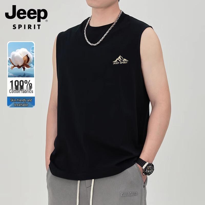 Мужская свободная хлопковая майка-жилет JEEP SPIRIT XL