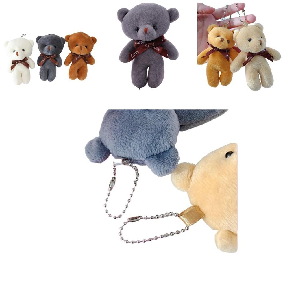 Charming Teddy Bear Stuffed Doll Keychain For All Ages