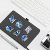 50pcs Cartoon Blue Animal Graffiti Stickers for DIY Notebooks and Luggage Decoration - Trending New Designs