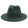 Popular European and American Cotton Retro Fedora Hat Men's and Women's British Style Jazz Hat Ethnic Top Hat