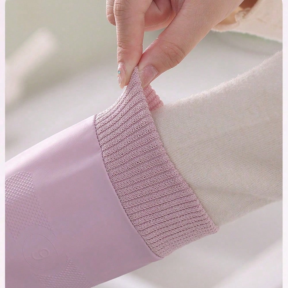 Dishwashing Gloves, Kitchen Women's Household Waterproof Cleaning Thickened Durable Laundry Work Housework