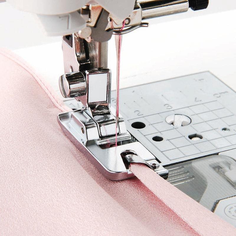 Adjustable Sewing Presser Bias Tape Binding Foot Snap On For Brother Sewing Machine