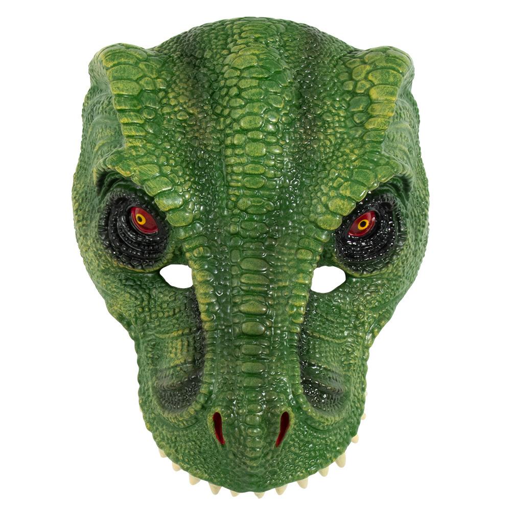 Funny Dinosaur Monster Mask Cosplay Animal Dragon Head Tyrannosaurus Rex Masks Carnival Halloween Dress Up Party Costume Props