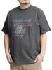 One Colors TOM AND JERRY Men's Short Sleeve T-Shirt with Pigment Print, Crew Neck, Size 5L, Black (50)