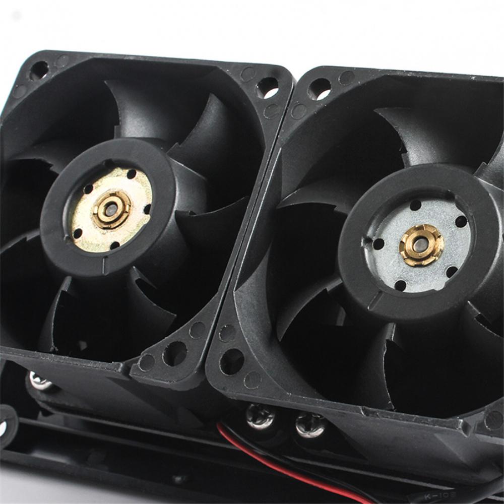 Black 12V 25W Side Air Vent Exhaust Fan For RV Camper Motorhome Trailer Caravan