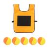Interactive Outdoor Sticky Ball Vest Set for Kids and Families Adjustable Design for All Ages